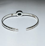 Load image into Gallery viewer, Freedom Stones Emerald Love Cuff - Sterling Silver-Jenstones Jewelry
