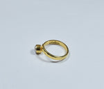 Load image into Gallery viewer, Freedom Stone Pearl Ring - Gold Plated Brass - Wisdom-Jenstones Jewelry

