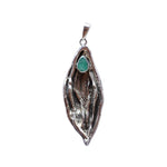 Load image into Gallery viewer, Flower Power Statement Pendant in Sterling Silver-Jenstones Jewelry
