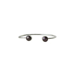 Load image into Gallery viewer, Double Midnight Pearl Cuff-Jenstones Jewelry
