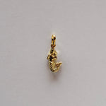 Load image into Gallery viewer, Brass Mermaid Pendant-Jenstones Jewelry
