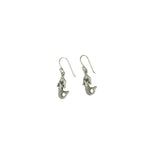 Load image into Gallery viewer, Mermaid Earrings Sterling Silver-Jenstones Jewelry
