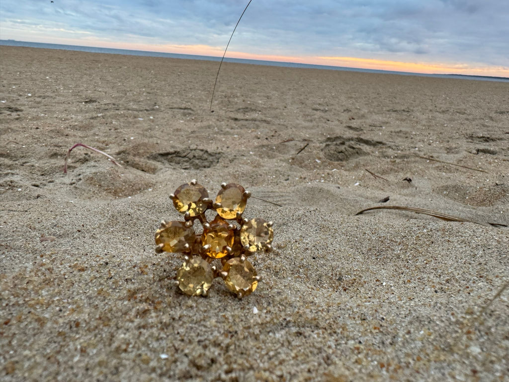 Citrine Cocktail Ring-Jenstones Jewelry