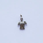 Load image into Gallery viewer, Silver Turtle Pendant-Jenstones Jewelry
