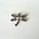 Load image into Gallery viewer, Dragonfly Ring - ???, Moonstone, Larimar in Sterling Silver-Jenstones Jewelry
