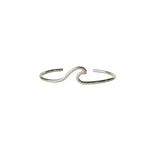 Load image into Gallery viewer, Wave Cuff - Sterling Silver-Jenstones Jewelry
