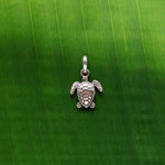 Load image into Gallery viewer, Silver Turtle Pendant-Jenstones Jewelry
