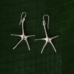 Load image into Gallery viewer, Spiny Starfish Dangle Earrings-Jenstones Jewelry
