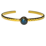 Load image into Gallery viewer, Freedom Stone Labradorite Bracelet - Gold Plated over Brass-Jenstones Jewelry
