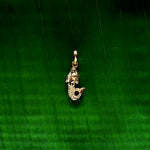 Load image into Gallery viewer, Brass Mermaid Pendant-Jenstones Jewelry
