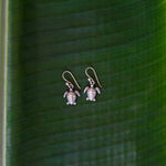 Load image into Gallery viewer, Sterling Silver Turtle Dangle Earrings-Jenstones Jewelry

