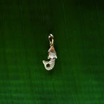 Load image into Gallery viewer, Brass Mermaid Pendant-Jenstones Jewelry
