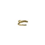 Load image into Gallery viewer, Snake Wrap-Around Ring - Brass-Jenstones Jewelry

