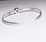 Load image into Gallery viewer, Freedom Stone Amethyst Awaken Cuff - Sterling Silver
