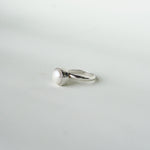 Load image into Gallery viewer, White Pearl Ring-Jenstones Jewelry
