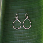 Load image into Gallery viewer, Petit Teardrop Earrings - Sterling Silver-Jenstones Jewelry

