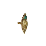 Load image into Gallery viewer, Flower Power Statement Ring in Brass-Jenstones Jewelry
