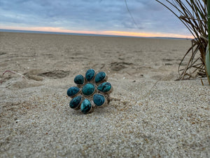 Turquoise Cocktail Ring-Jenstones Jewelry