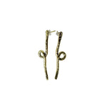 Load image into Gallery viewer, Snake Loop Earrings-Jenstones Jewelry
