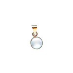 Load image into Gallery viewer, Freshwater Pearl Pendant in Brass-Jenstones Jewelry
