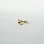Load image into Gallery viewer, Snake Wrap-Around Ring - Brass-Jenstones Jewelry
