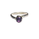 Load image into Gallery viewer, Freedom Stone Amethyst Awaken Ring - Sterling Silver
