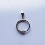 Load image into Gallery viewer, Sterling Silver Ouroboros Pendant-Jenstones Jewelry
