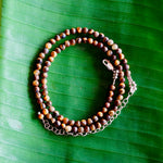 Load image into Gallery viewer, Tigers Eye Beaded Necklace-Jenstones Jewelry

