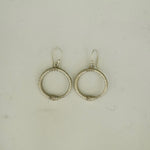 Load image into Gallery viewer, Sterling Silver Ouroboros Earrings-Jenstones Jewelry
