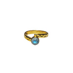 Load image into Gallery viewer, Freedom Stone Moonstone Destiny Ring - Gold Plated over Brass-Jenstones Jewelry
