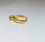 Load image into Gallery viewer, Freedom Stone Moonstone Destiny Ring - Gold Plated over Brass-Jenstones Jewelry
