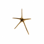 Load image into Gallery viewer, Brass Spiny Starfish Pendant-Jenstones Jewelry

