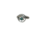 Load image into Gallery viewer, Emerald Peace Ring-Jenstones Jewelry
