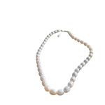 Load image into Gallery viewer, Classic White Freshwater Pearl Necklace-Jenstones Jewelry
