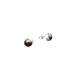 Load image into Gallery viewer, Midnight Pearl Stud Earrings-Jenstones Jewelry
