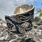 Load image into Gallery viewer, Under the Sea Sterling Silver Cuff-Jenstones Jewelry
