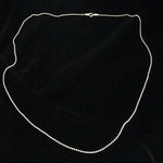 Load image into Gallery viewer, Sterling Beaded Chain 18&quot;-Jenstones Jewelry
