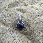 Load image into Gallery viewer, Black Pearl Pendant-Jenstones Jewelry
