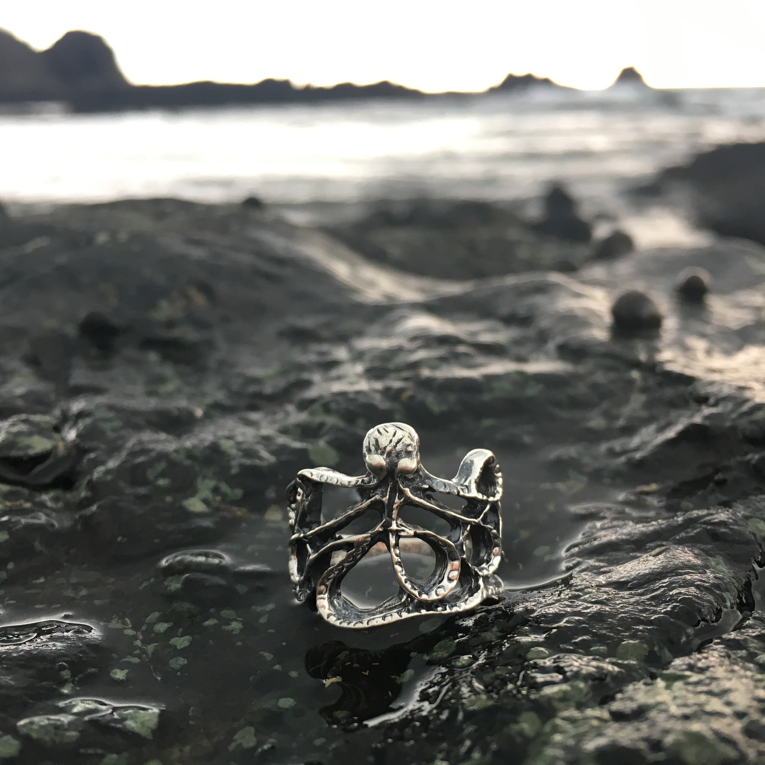 Octopus Ring-Jenstones Jewelry