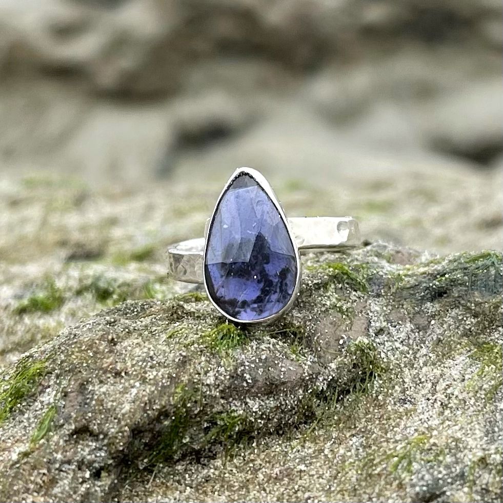 Sapphire and Silver Ring-Jenstones Jewelry