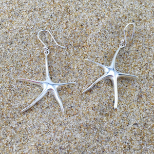 Spiny Starfish Earrings-Jenstones Jewelry