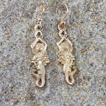 Load image into Gallery viewer, Mermaid Goddess Of Eternal Waves Dangle Earrings-Jenstones Jewelry
