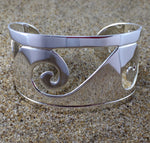 Load image into Gallery viewer, Cuff Sterling Wave-Jenstones Jewelry
