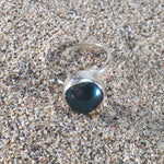 Load image into Gallery viewer, Mermaid Blue Pearl Ring-Jenstones Jewelry
