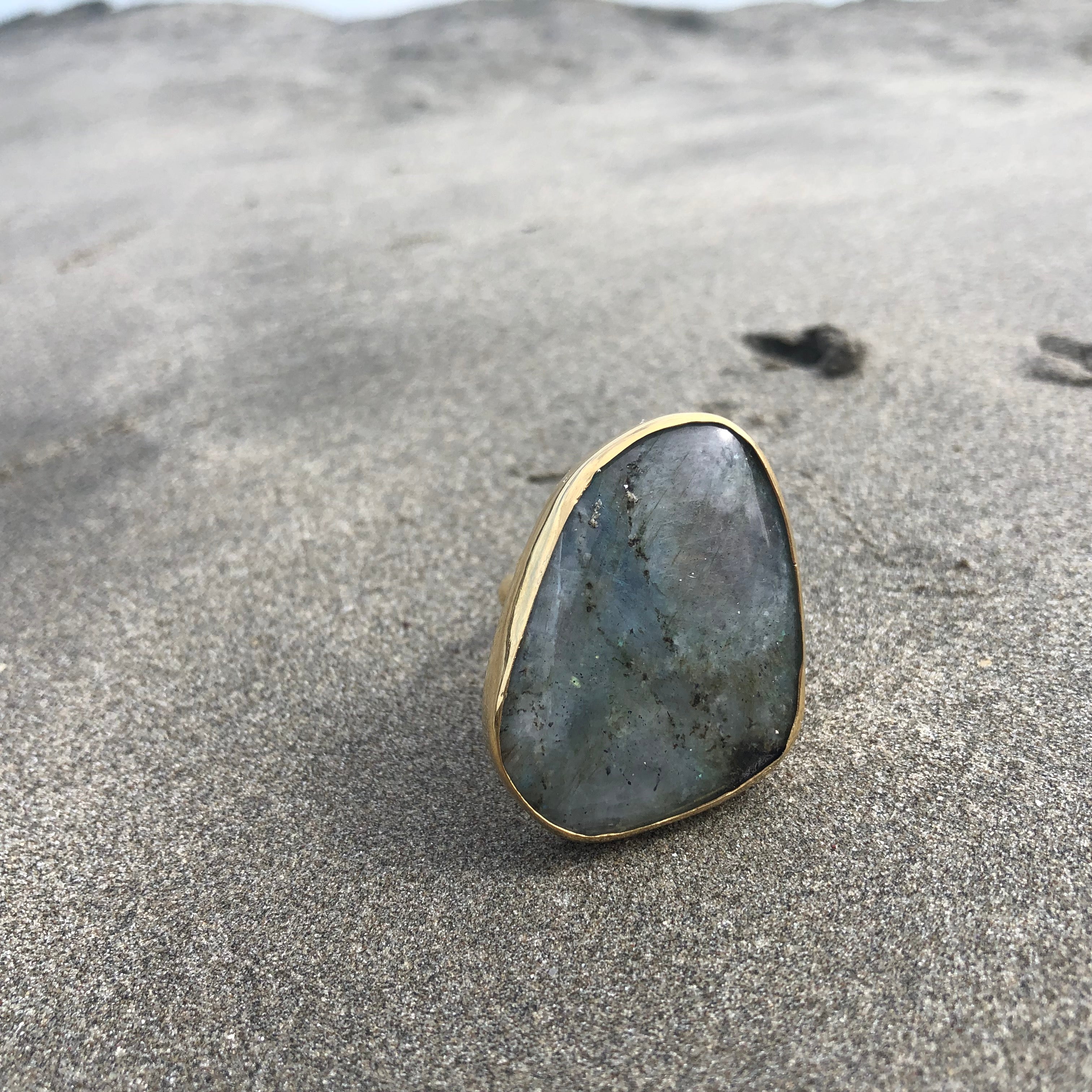 Bronze Labradorite Ring-Jenstones Jewelry