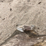 Load image into Gallery viewer, Triple Wave Cutback, Sterling Cuff-Jenstones Jewelry
