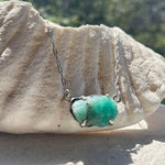 Load image into Gallery viewer, Large Emerald Chain Necklace-Jenstones Jewelry

