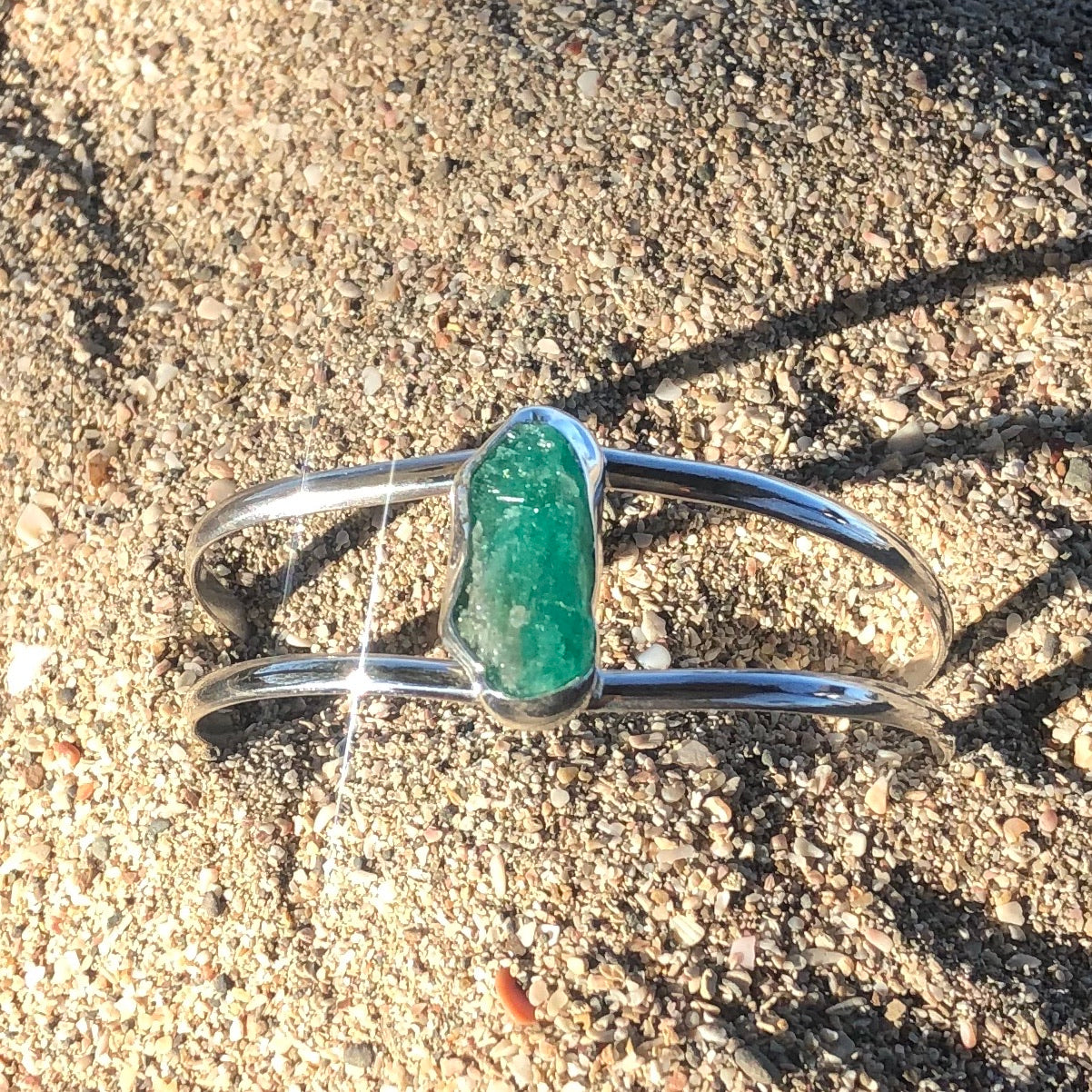 Emerald Dream Cuff-Jenstones Jewelry