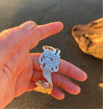Load image into Gallery viewer, Mermaid Del Mar Cuff with Moonstone-Jenstones Jewelry
