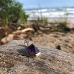 Load image into Gallery viewer, Raw Amethyst Pendant-Jenstones Jewelry
